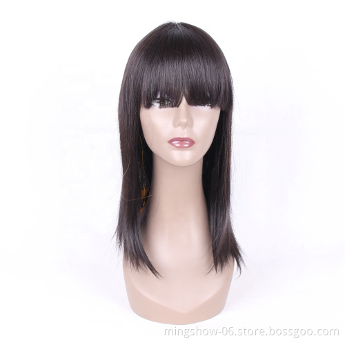 2020 hot selling design front lace synthetic wig,long curly black to brown ombre hair wigs